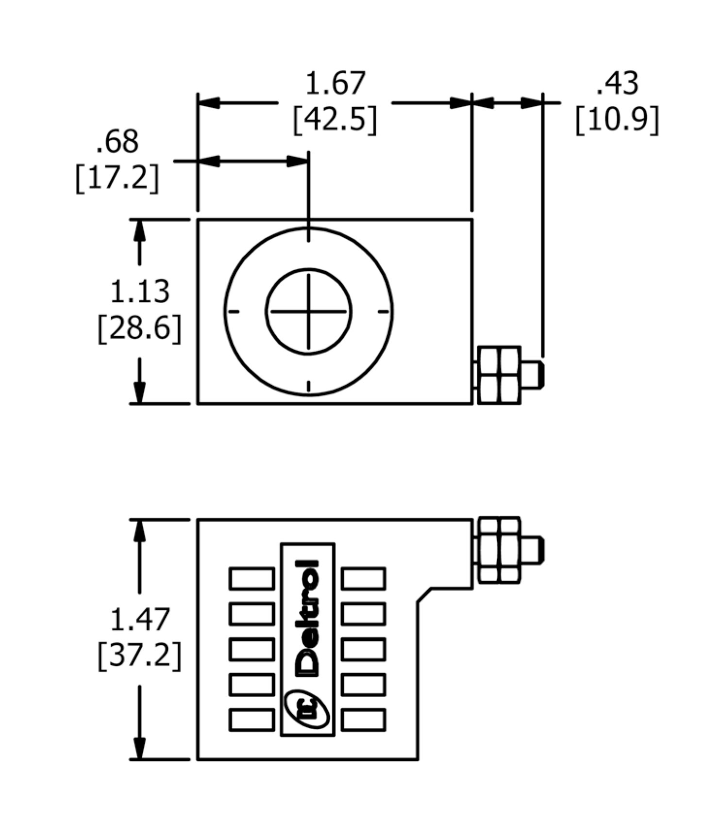 Coil Series 8 Single Stud